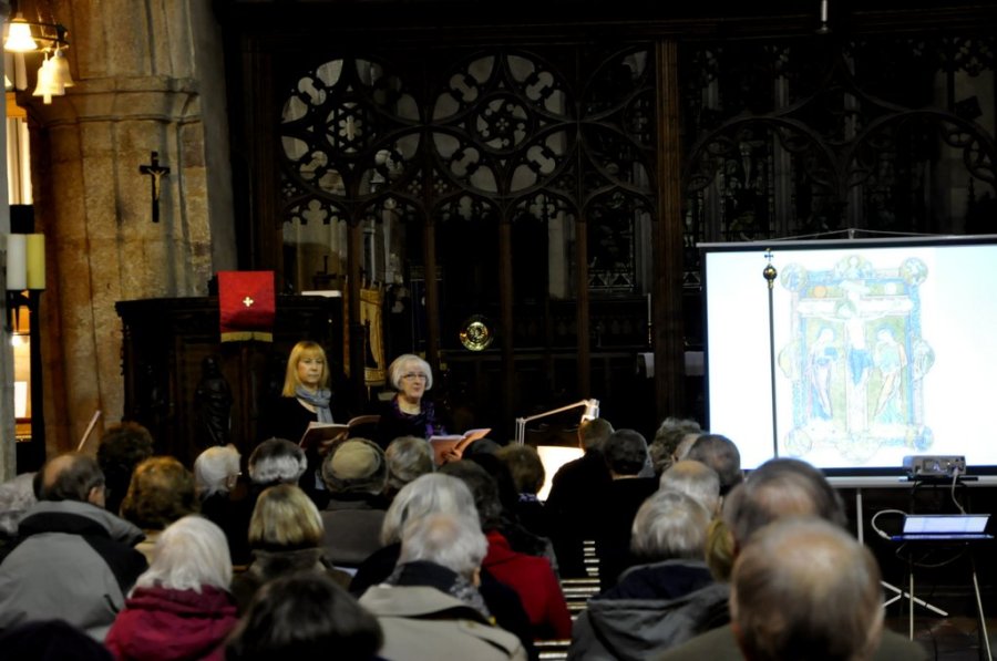 Soloists during during performance of 'Stabat Mater'