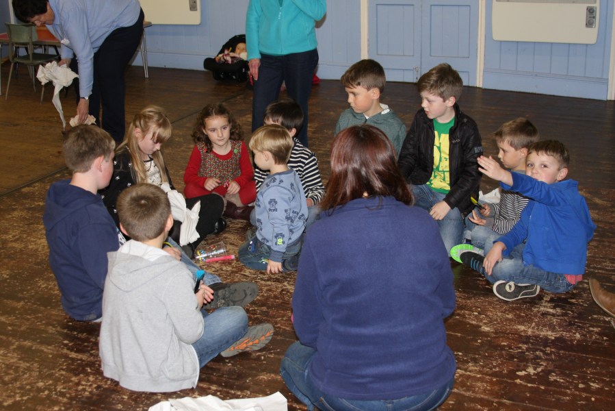 Playing games at the Light Party